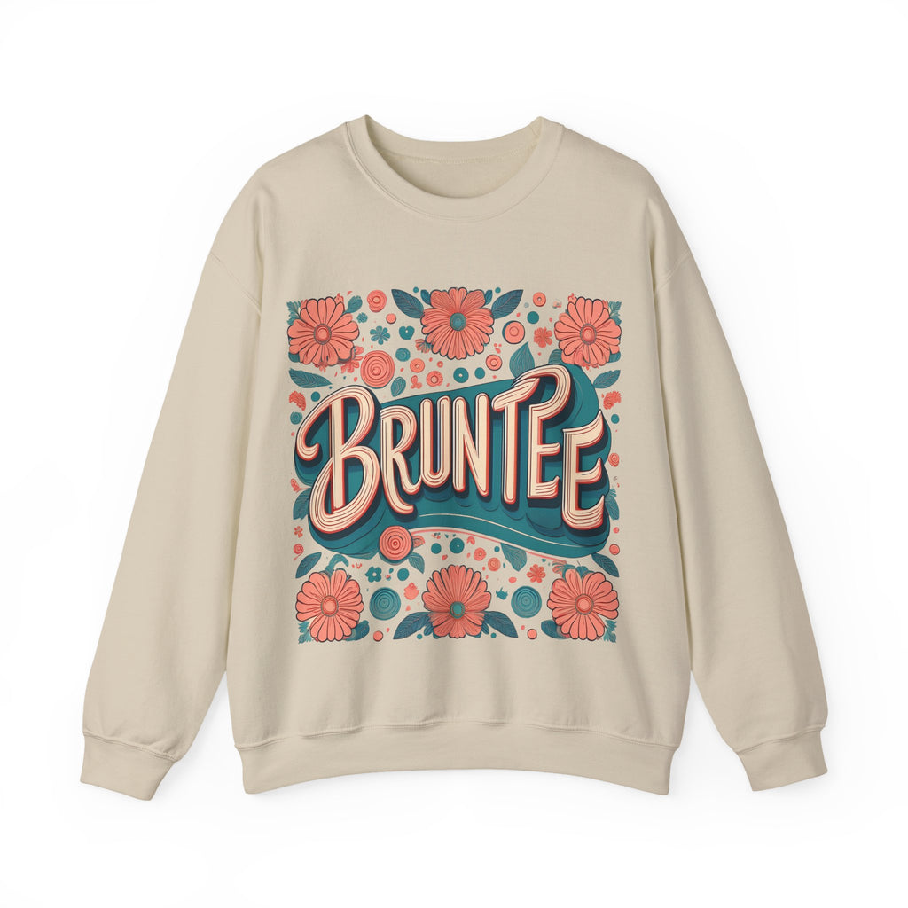 Women’s Retro Nostalgia Tee – 90s Y2K Groovy Graphic Shirt, Vintage Bruntee Style, Gift for Her