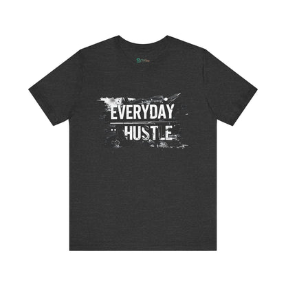 Bruntee "Everyday Hustle" Men's Motivational Tee | 100% Cotton Streetwear & Fitness Shirt