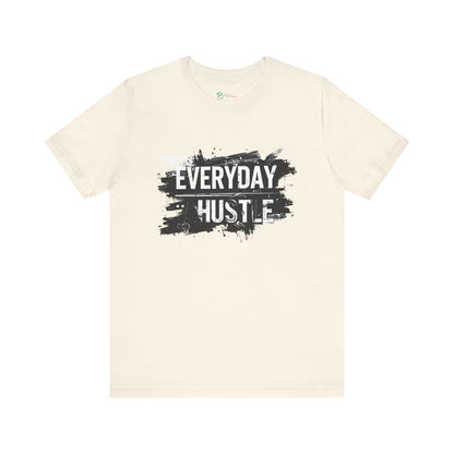 Bruntee "Everyday Hustle" Men's Motivational Tee | 100% Cotton Streetwear & Fitness Shirt