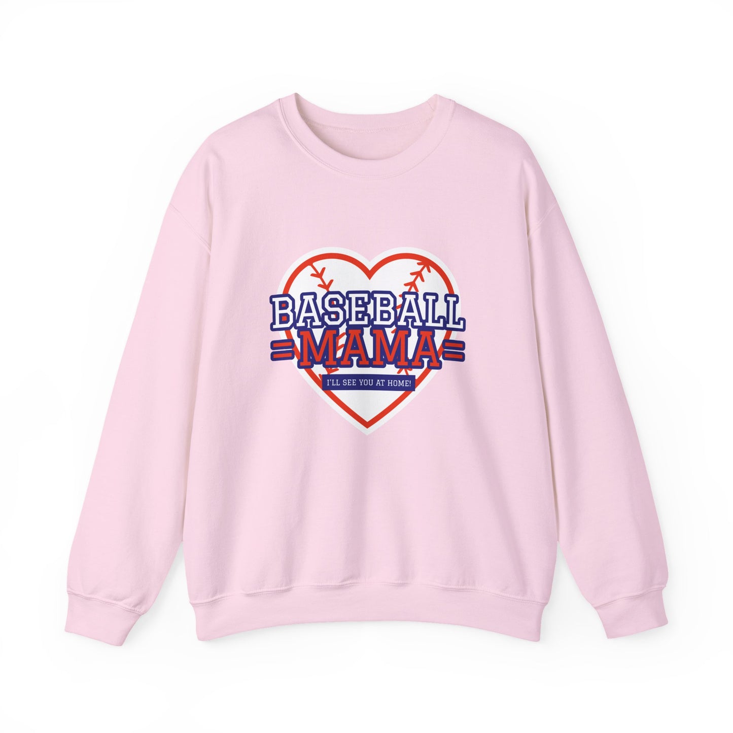Bruntee Baseball Mama Sweatshirt – Cozy Game Day Crewneck
