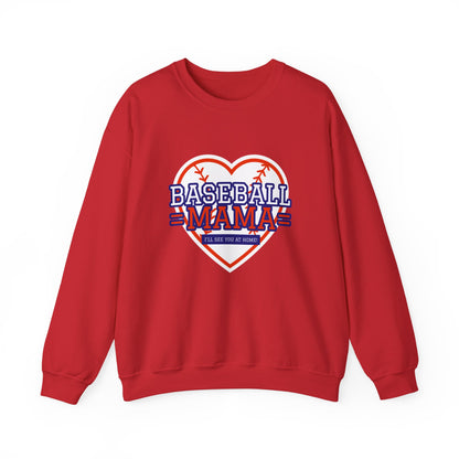 Bruntee Baseball Mama Sweatshirt – Cozy Game Day Crewneck