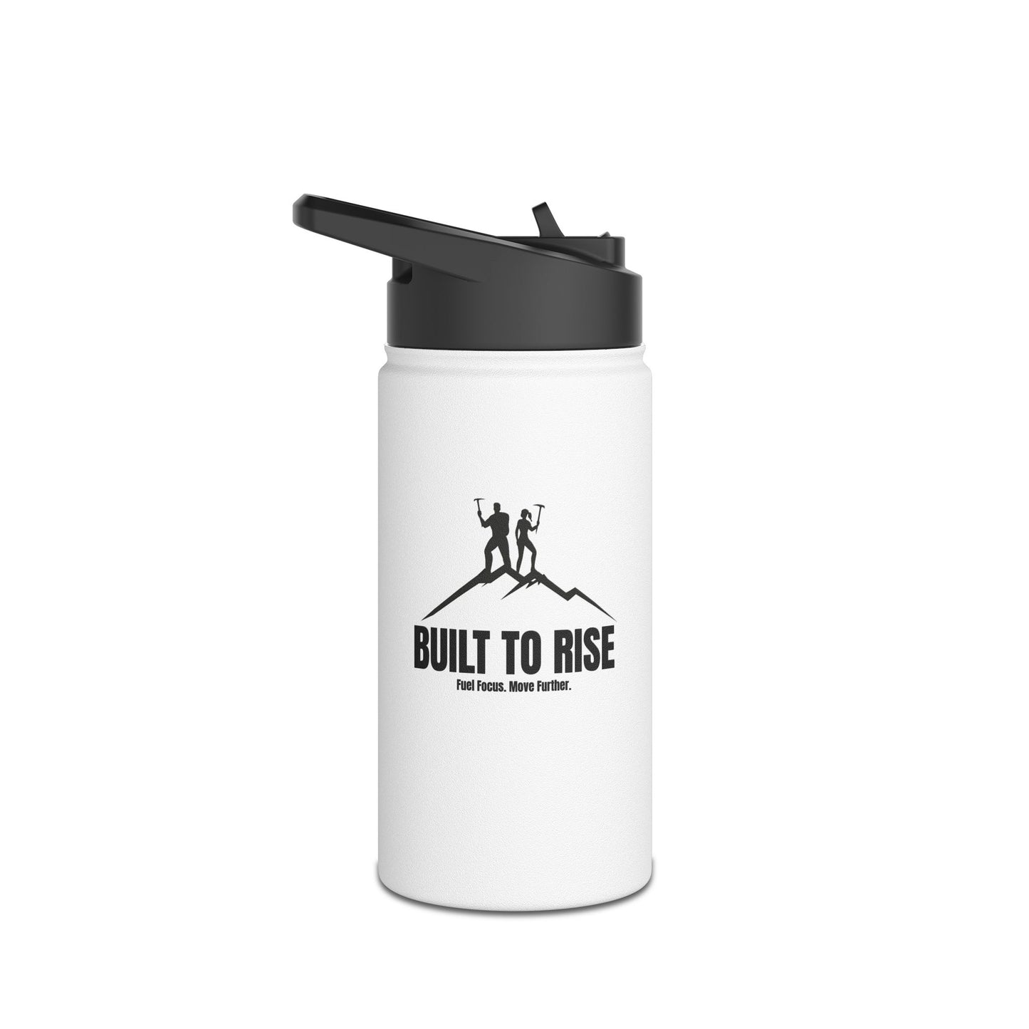 Bruntee Built to Rise 12oz Insulated Water Bottle |