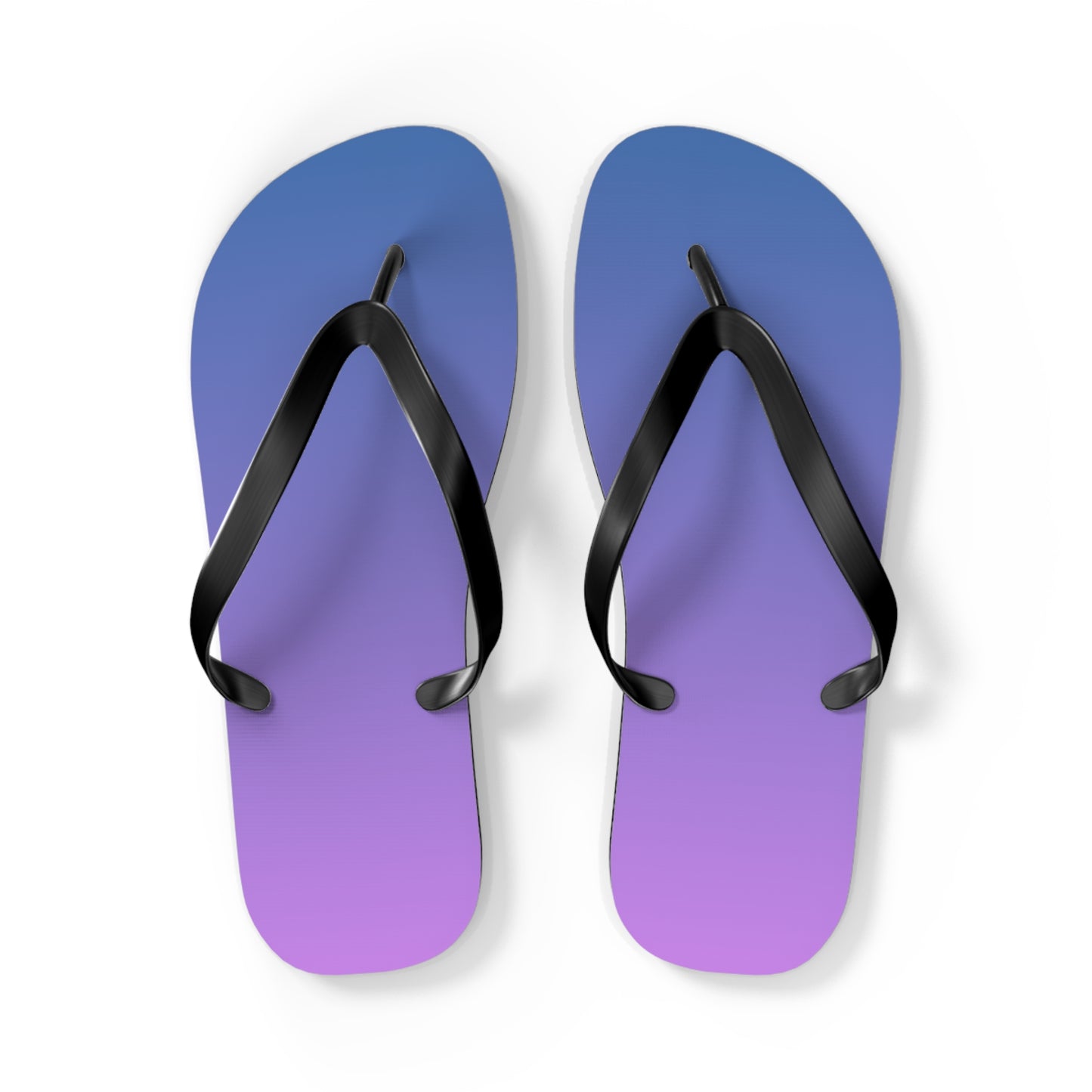 Ombre Gradient Flip Flops | Stylish Summer Sandals | Beach & Pool Footwear | Trendy Vacation Slides | Gift for Him or Her