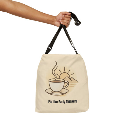 Bruntee Morning Coffee Adjustable Tote