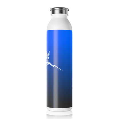 Bruntee Built to Rise Adventure Slim Water Bottle – Stainless Steel, Double Wall