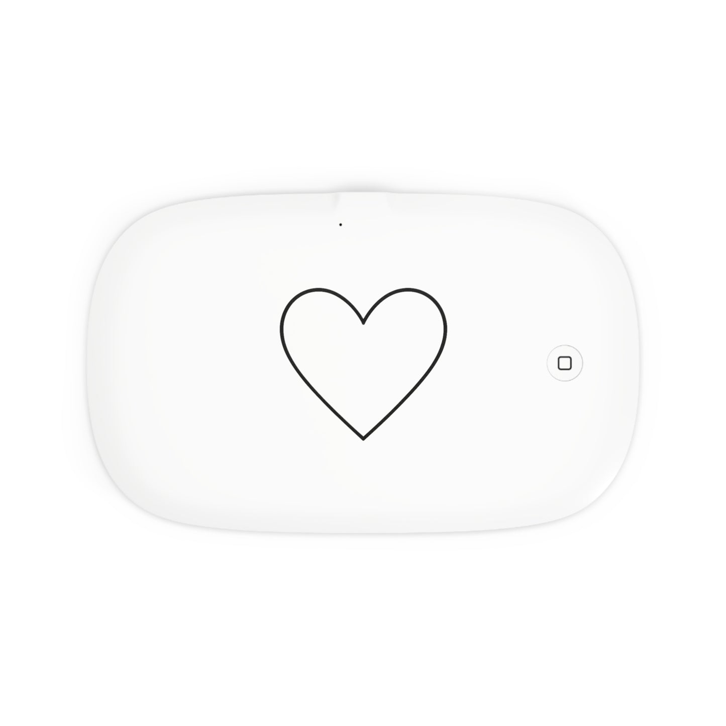 Bruntee UV Phone Sanitizer & Wireless Charging Pad — Heart Design