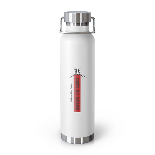Bruntee Built to Rise Adventure Copper Insulated Water Bottle – 22oz