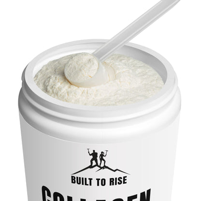 Built to Rise Collagen Peptides Type I & III (350g, 12.3oz) | Grass-Fed Collagen Supplement for Skin, Hair & Joint Support