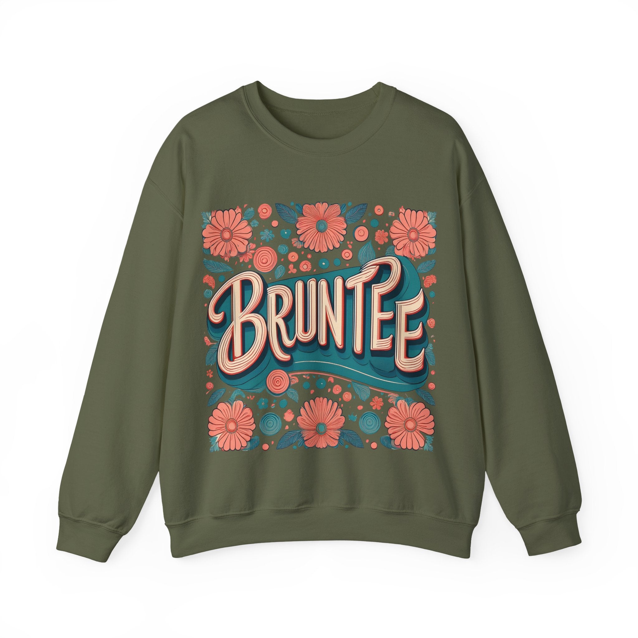 Women’s Retro Nostalgia Tee – 90s Y2K Groovy Graphic Shirt, Vintage Bruntee Style, Gift for Her