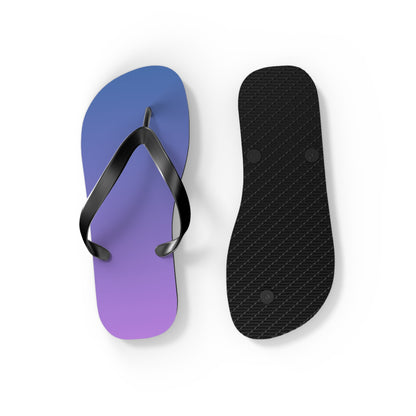 Ombre Gradient Flip Flops | Stylish Summer Sandals | Beach & Pool Footwear | Trendy Vacation Slides | Gift for Him or Her