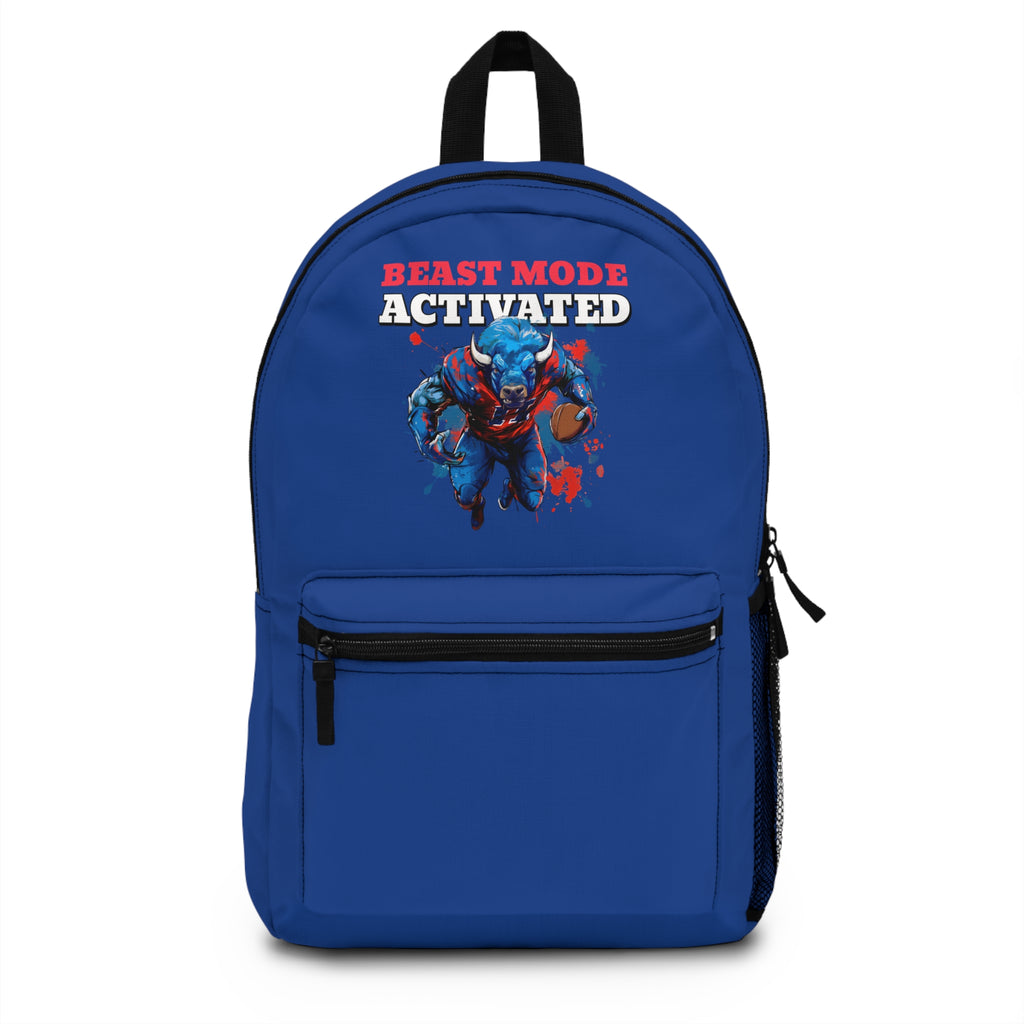 Beast Mode Backpack - Gym Bag, School Backpack, Motivational Rucksack, Workout Gear, Durable Travel Bag