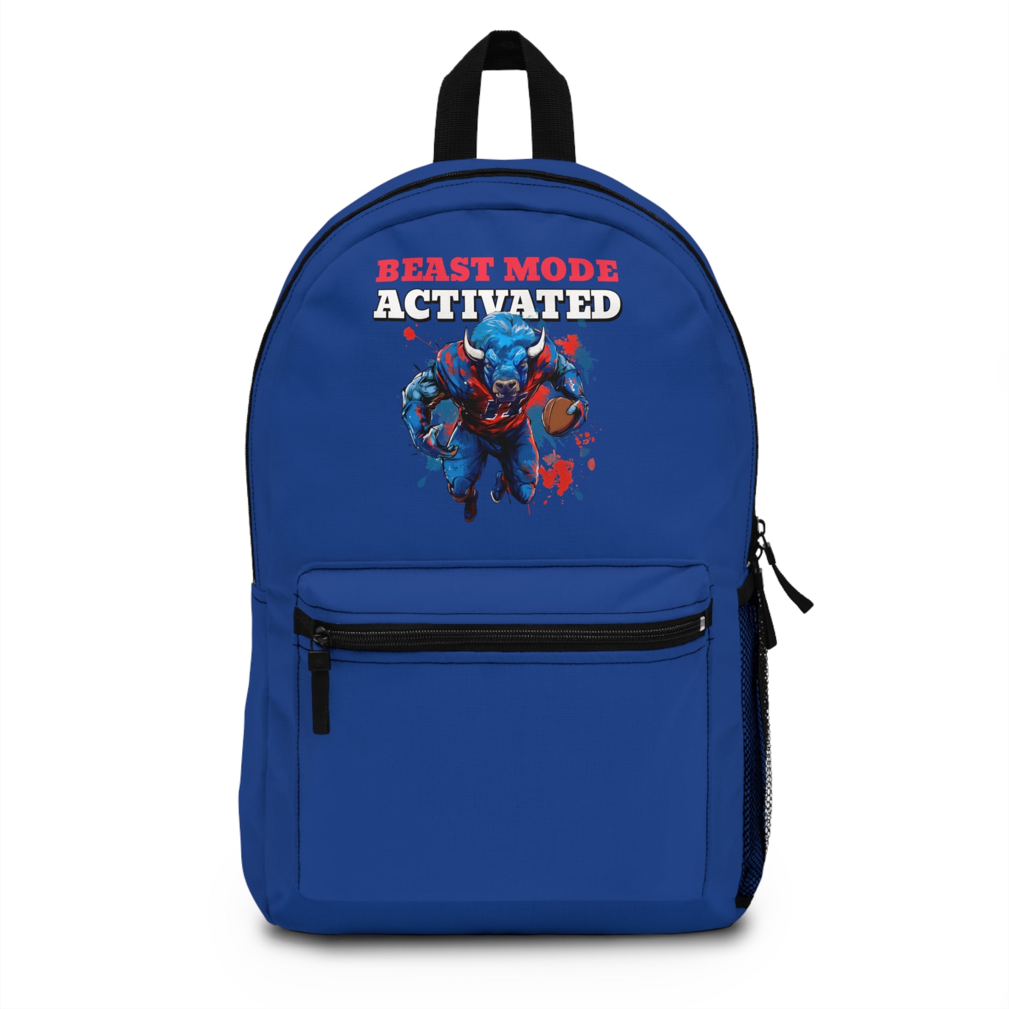Beast Mode Backpack - Gym Bag, School Backpack, Motivational Rucksack, Workout Gear, Durable Travel Bag