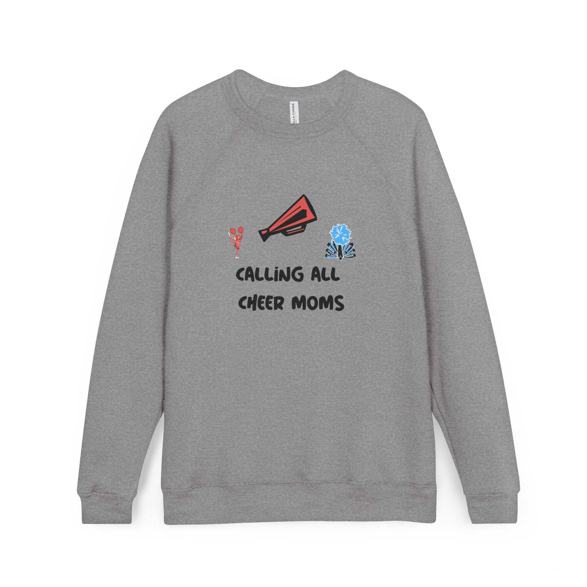 Cheer Mom Sweatshirt | Unisex Sponge Fleece | Cozy Gift for Sports Moms | Cheerleading Apparel, Team Spirit Wear, Comfortable Hoodie, [...]