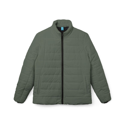 Bruntee Women’s Quilted Puffer Jacket – Mute Green Lightweight Coat