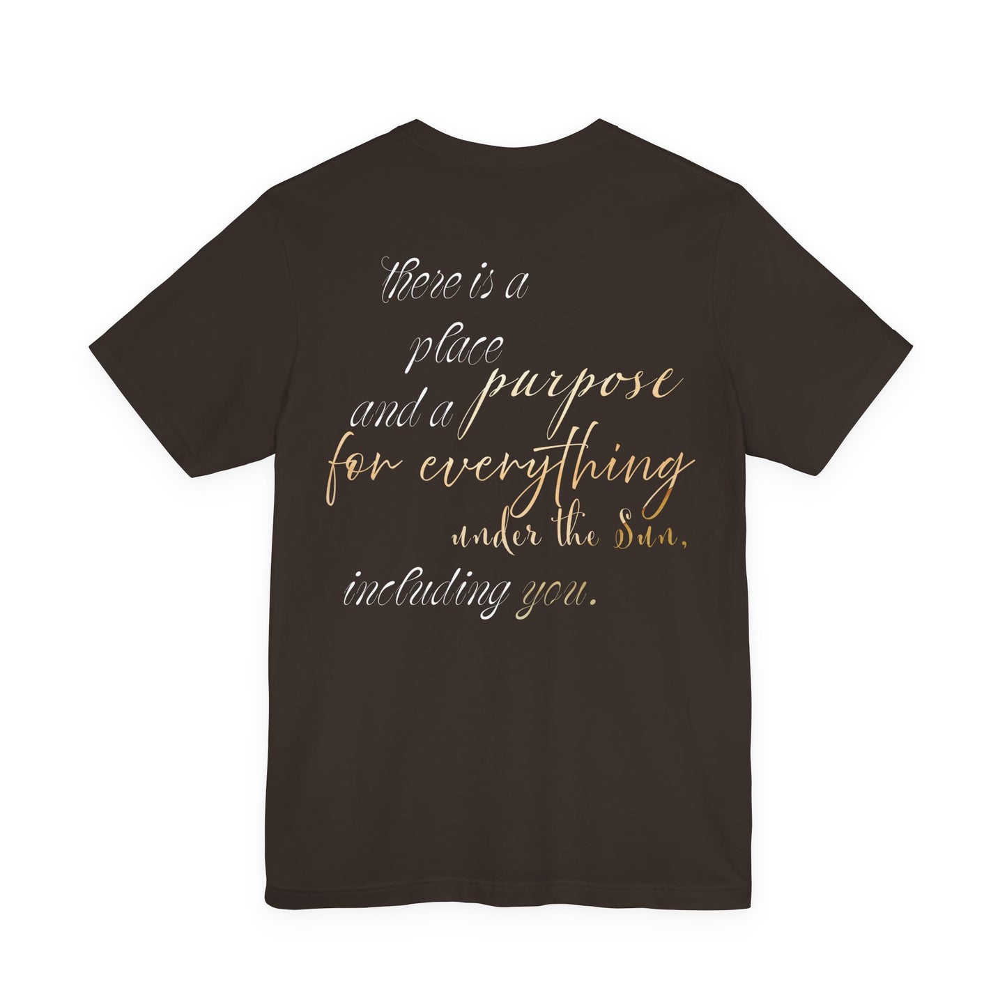 Women’s Faith T-Shirt, Purpose and Grace Tee, Christian Quote Shirt, Inspirational Apparel, Gift for Women of Faith, Everyday Faith Wear