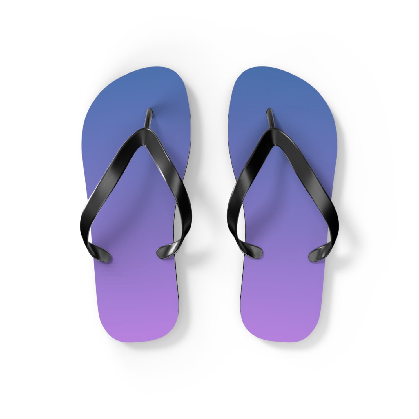 Ombre Gradient Flip Flops | Stylish Summer Sandals | Beach & Pool Footwear | Trendy Vacation Slides | Gift for Him or Her