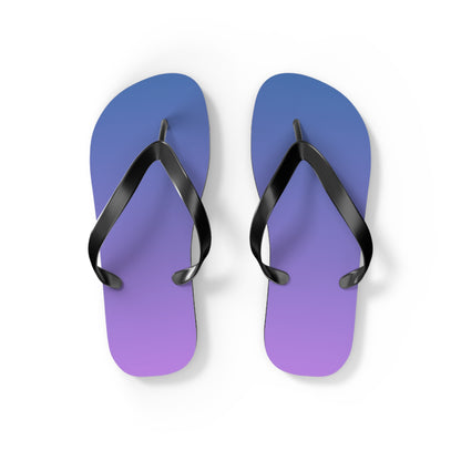 Ombre Gradient Flip Flops | Stylish Summer Sandals | Beach & Pool Footwear | Trendy Vacation Slides | Gift for Him or Her