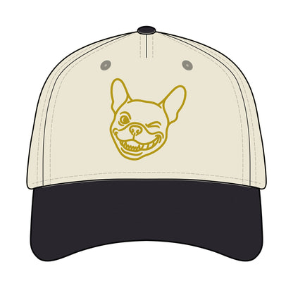 Dog Lover Baseball Cap – Fun French Bulldog Embroidered Hat for Everyday Wear | Bruntee Hats