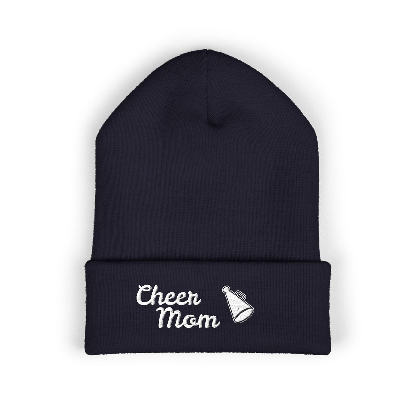 Classic Cuffed Embroidered Beanie | Winter Hat, Women's Cold Weather Accessory, Stylish & Warm Gift