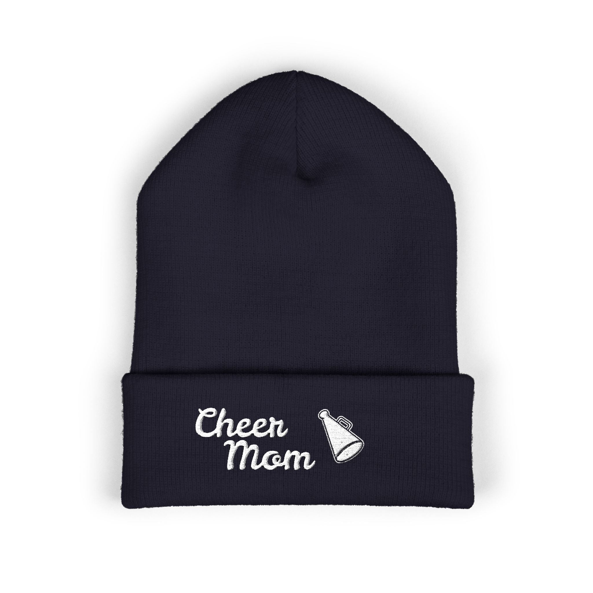 Classic Cuffed Embroidered Beanie | Winter Hat, Unisex Cold Weather Accessory, Stylish & Warm Gift