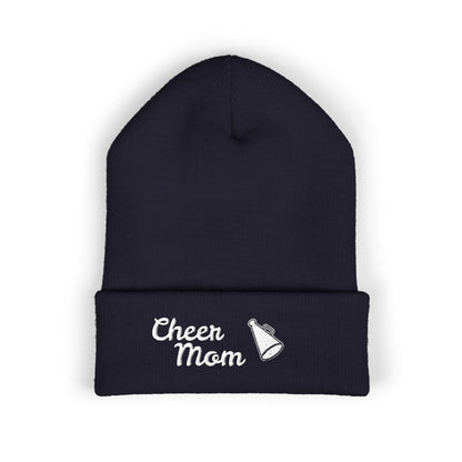 Classic Cuffed Embroidered Beanie | Winter Hat, Women's Cold Weather Accessory, Stylish & Warm Gift