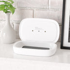 UV Phone Sanitizer & Wireless Charger | 2-in-1 Germ-Free Phone Charging Station, Tech Gift for Home & Office