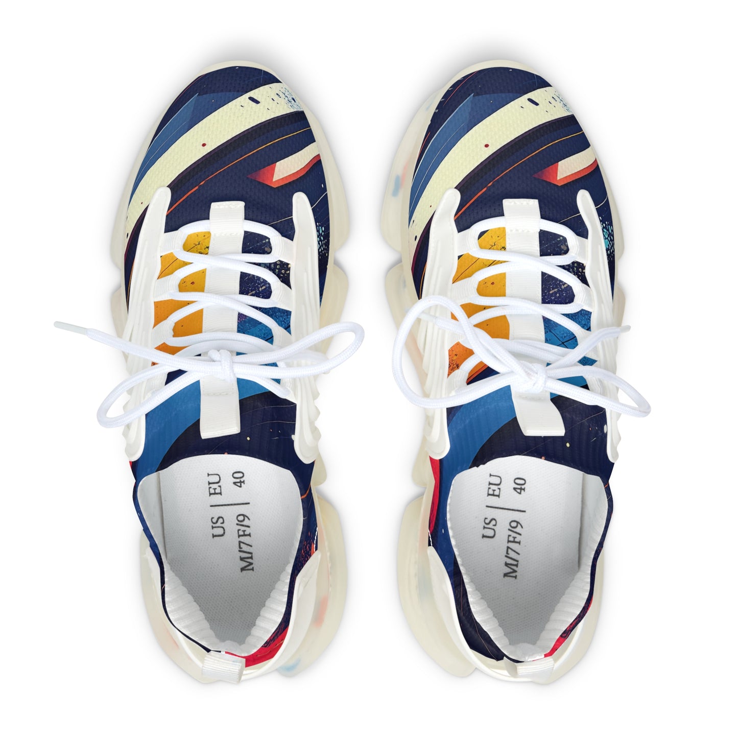 Bruntee Vibrant Women’s Mesh Sneakers - Lightweight Colorful Running Footwear