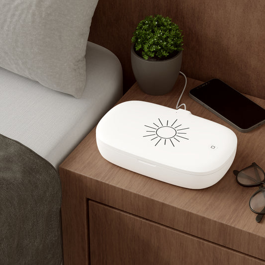 Bruntee UV Sanitizing Wireless Phone Charger Pad — Sunburst