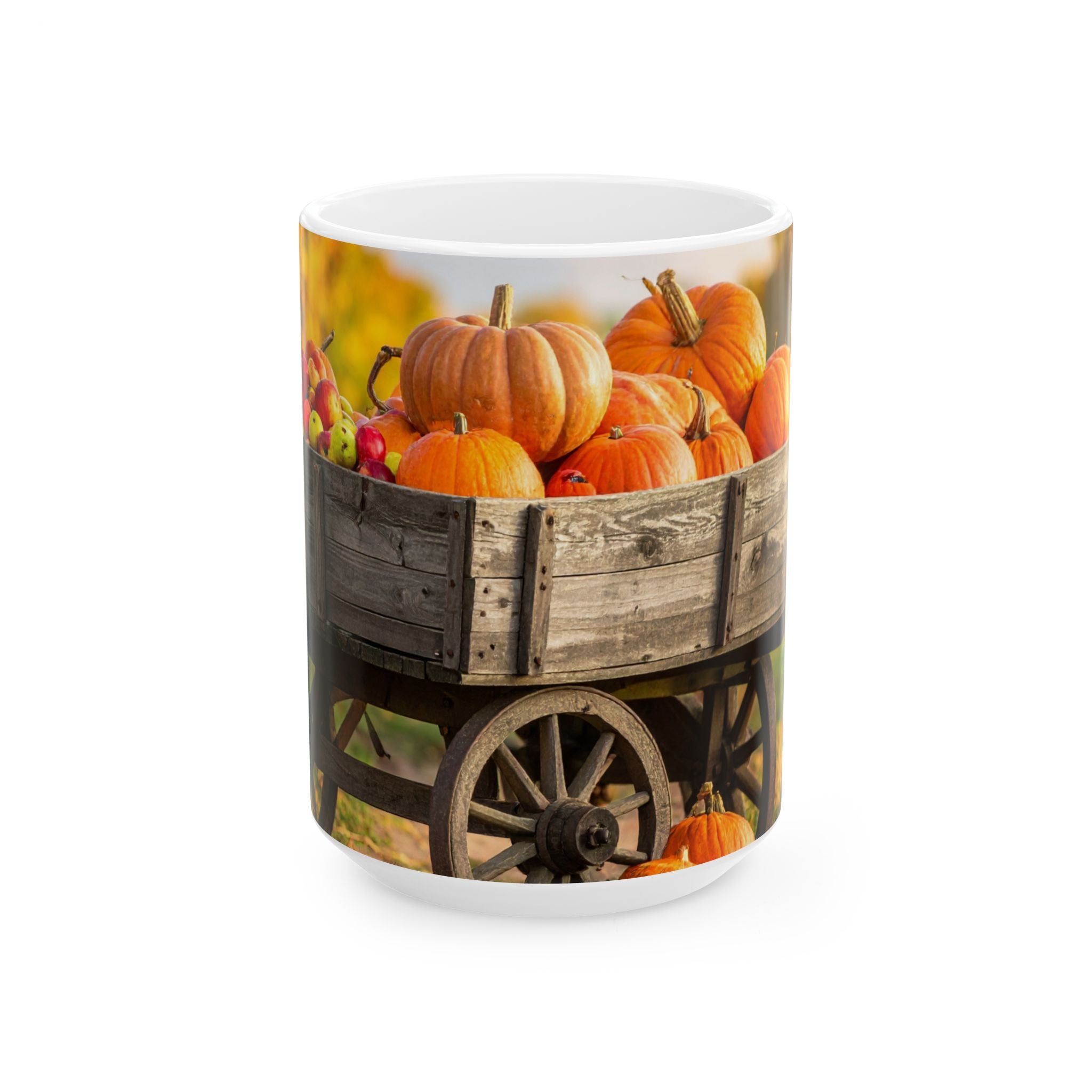 Fall Harvest Mug – Fall Coffee Cup, Cozy Fall Decor,