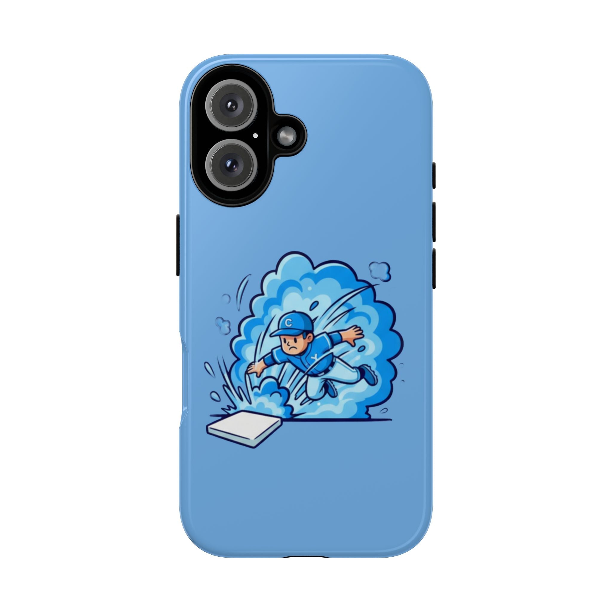 Splash Cartoon Phone Case for Teens & Sports Fans, Durable Shockproof Cover, Fun Gift for Gamers & Everyday Use