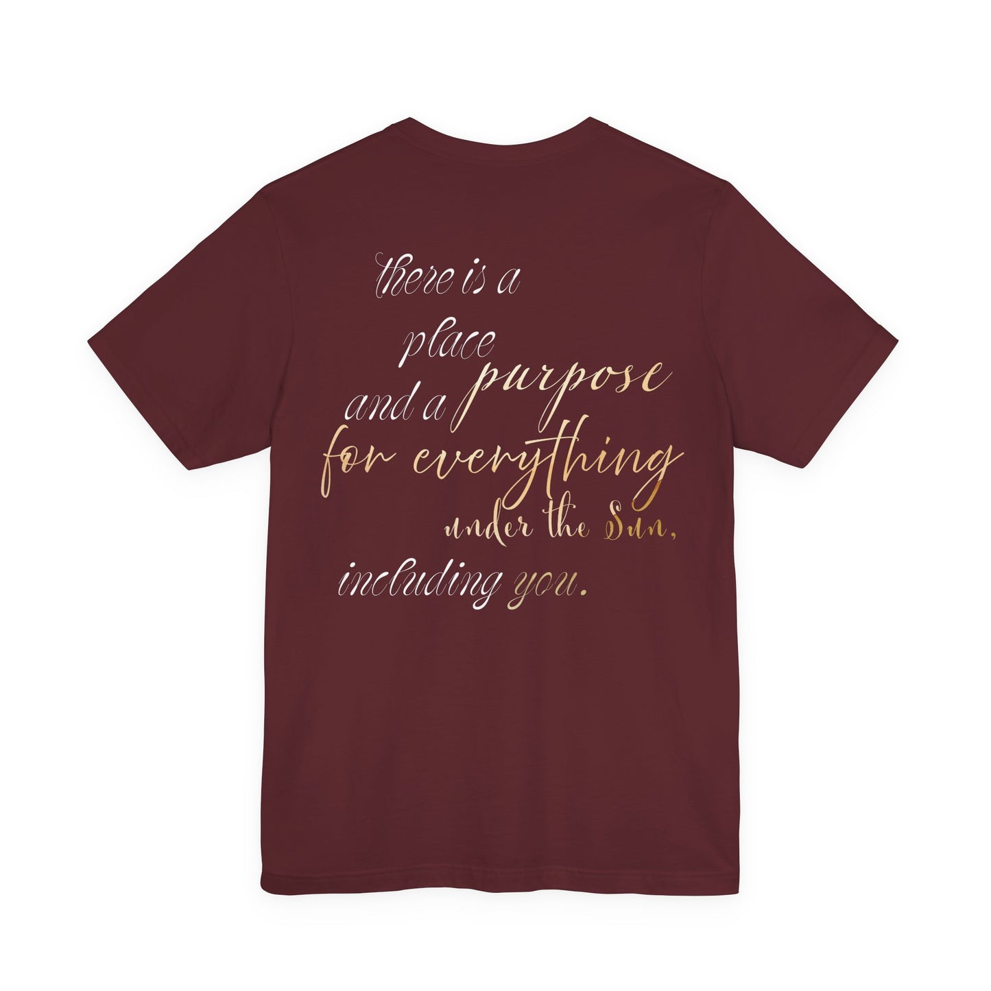 Women’s Faith T-Shirt, Purpose and Grace Tee, Christian Quote Shirt, Inspirational Apparel, Gift for Women of Faith, Everyday Faith Wear