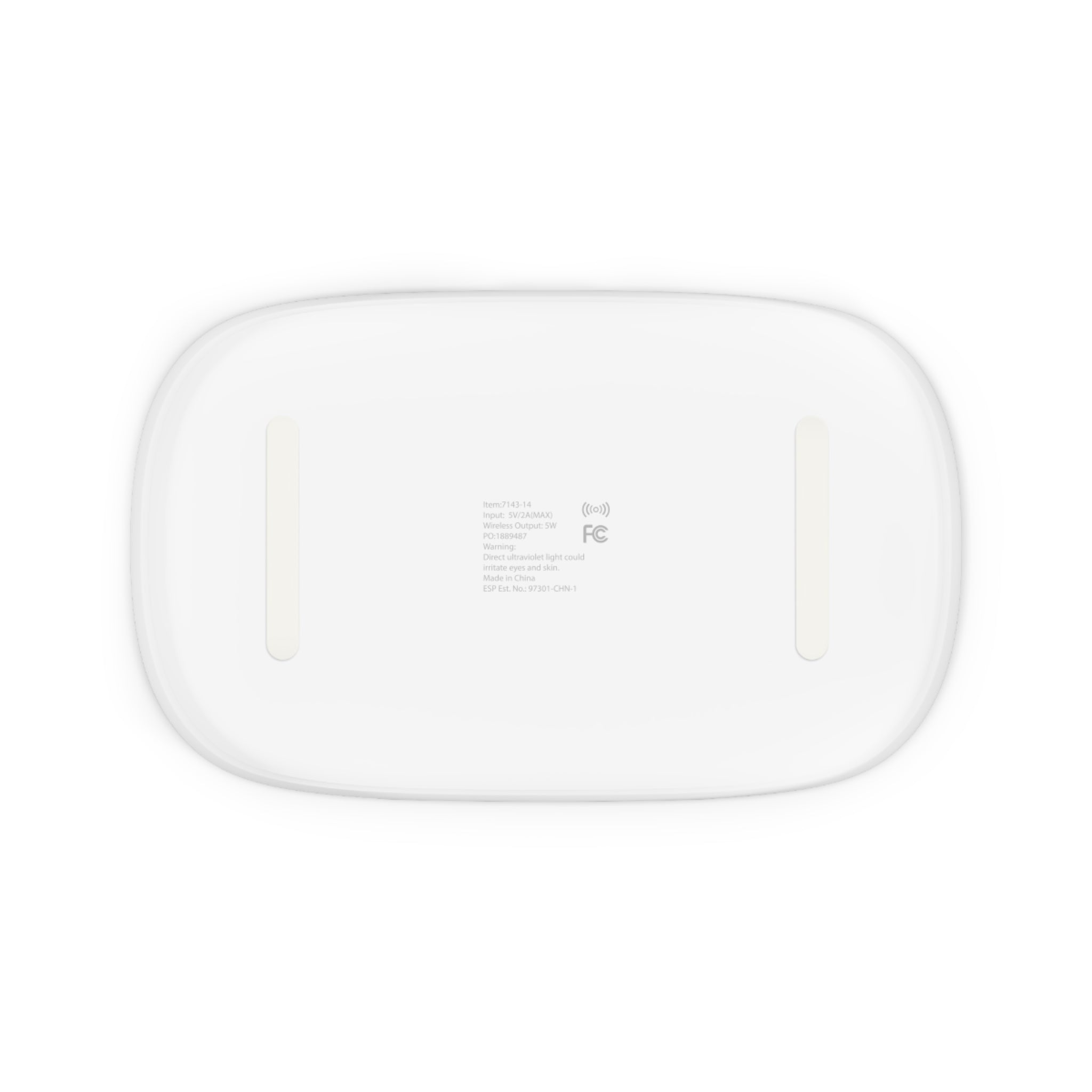 UV Phone Sanitizer & Wireless Charger | 2-in-1 Germ-Free Phone Charging Station, Tech Gift for Home & Office