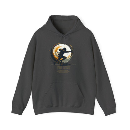 The Hunt Within Hoodie | Men's Adventure Sweatshirt for Outdoor Enthusiasts, Motivational Wear & Everyday Comfort