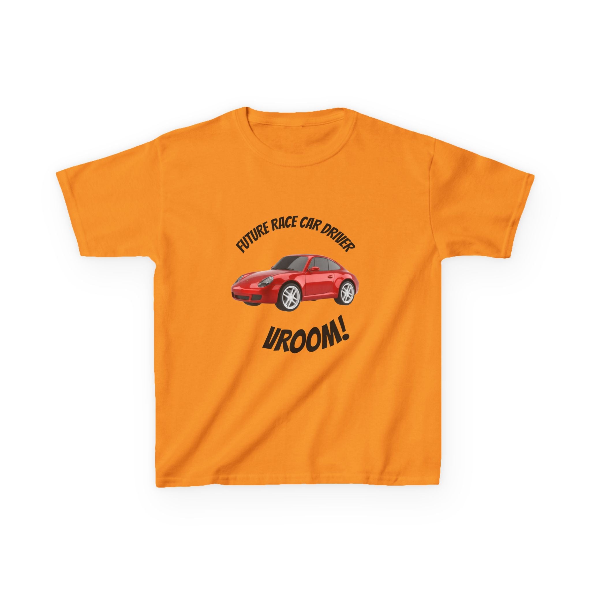 Future Race Car Driver Kids T-Shirt – Vroom Graphic Tee, Fun Racing Shirt for Boys & Girls, Car Lover Birthday Gift