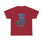 Vintage Power Muscle Car T-Shirt – Heavy Cotton Tee, Classic Car Graphic Shirt, Retro Auto Apparel