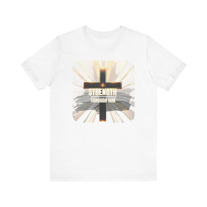 Spiritual Strength Tee | Christian Faith Shirt | Inspirational Men's T-Shirt