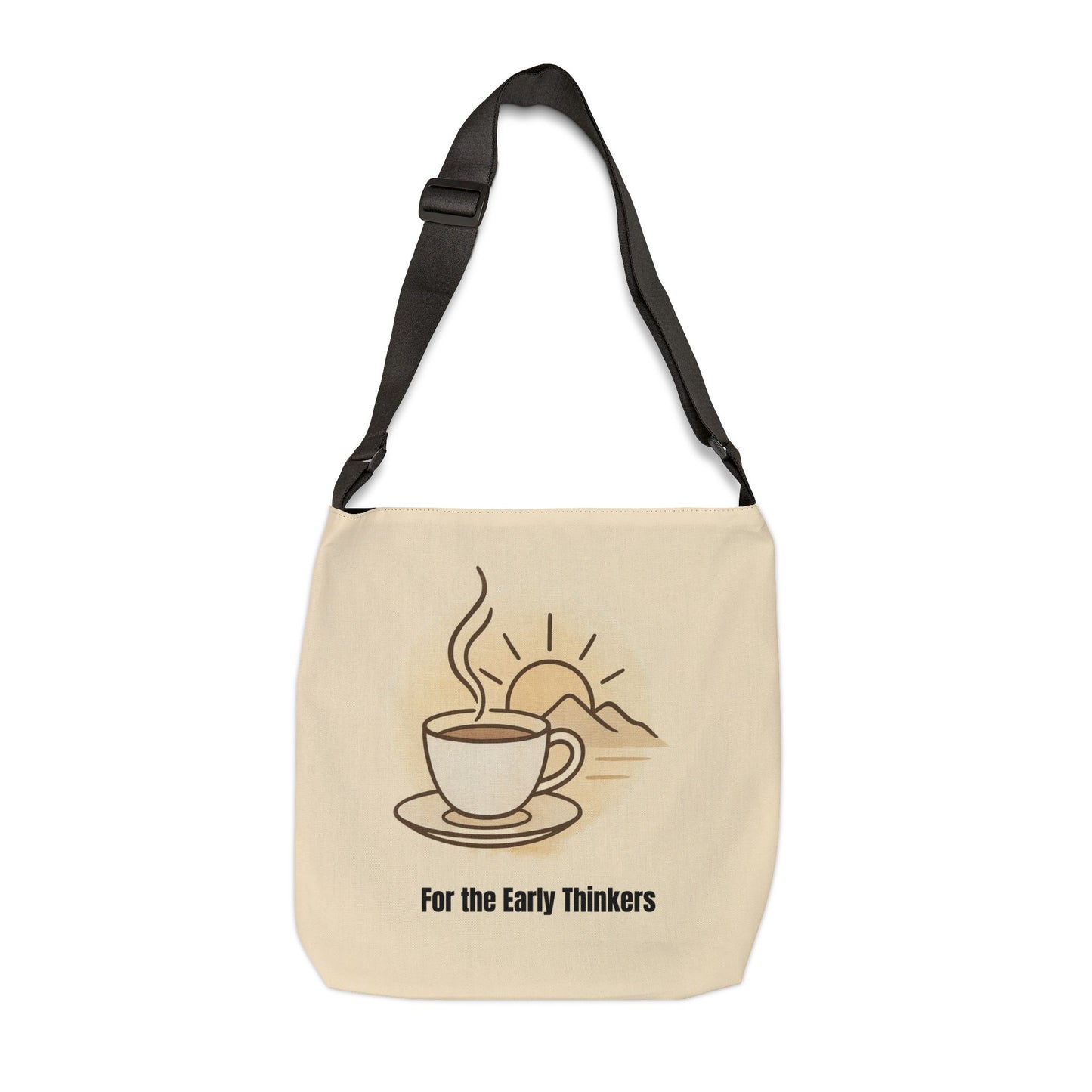 Bruntee Morning Coffee Adjustable Tote