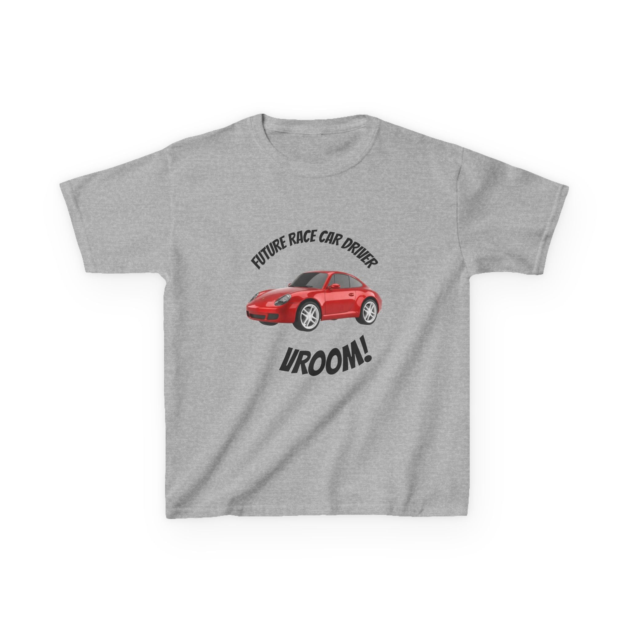 Future Race Car Driver Kids T-Shirt – Vroom Graphic Tee, Fun Racing Shirt for Boys & Girls, Car Lover Birthday Gift
