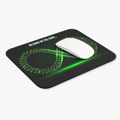 99 Bugs in the Code Mouse Pad | Funny Programmer Gift | Coding Desk Accessory | Tech Humor Office Decor | Gamer & Developer Essentials