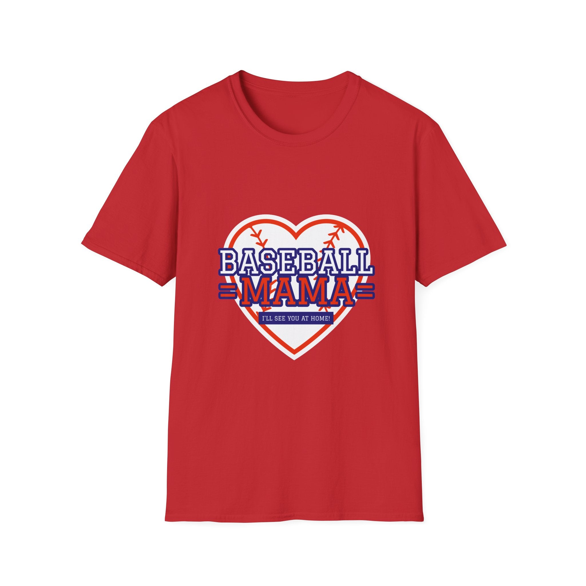 Baseball Mama T-Shirt: Perfect Gift for Baseball Fans, Mother's Day, Sports Events, Casual Wear, Trendy Tee