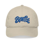 Organic Embroidered Baseball Cap – Eco-Friendly Bruntee Hat, Casual Summer Accessory, Gift for Him or Her