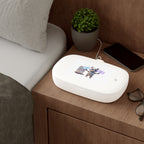 UV Phone Sanitizer & Wireless Charger | 2-in-1 Germ-Free Phone Charging Station, Tech Gift for Home & Office
