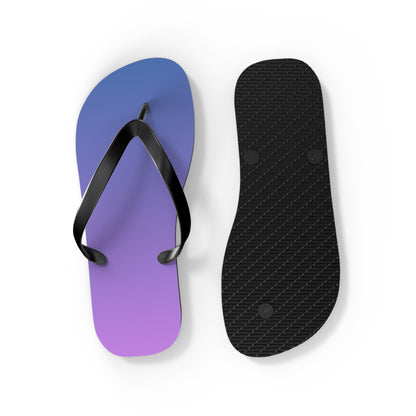 Ombre Gradient Flip Flops | Stylish Summer Sandals | Beach & Pool Footwear | Trendy Vacation Slides | Gift for Him or Her