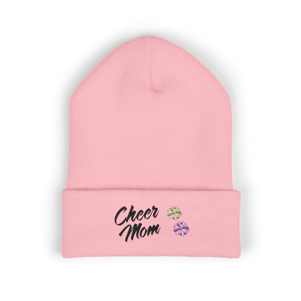 Classic Cuffed Embroidered Beanie | Winter Hat, Unisex Cold Weather Accessory, Stylish & Warm Gift