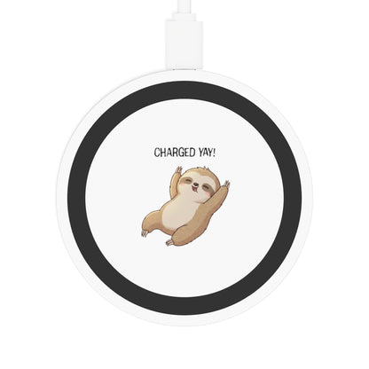 Cute Sloth Wireless Charging Pad | Fun Desk Accessory, Eco-Friendly Tech Gift & Playful Home Decor