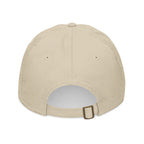 Organic Embroidered Baseball Cap – Eco-Friendly Bruntee Hat, Casual Summer Accessory, Gift for Him or Her