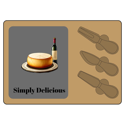 Personalized Charcuterie Board – Engraved Acacia & Slate Serving Tray | Wine & Cheese Gift for Weddings, Parties, and Food Lovers