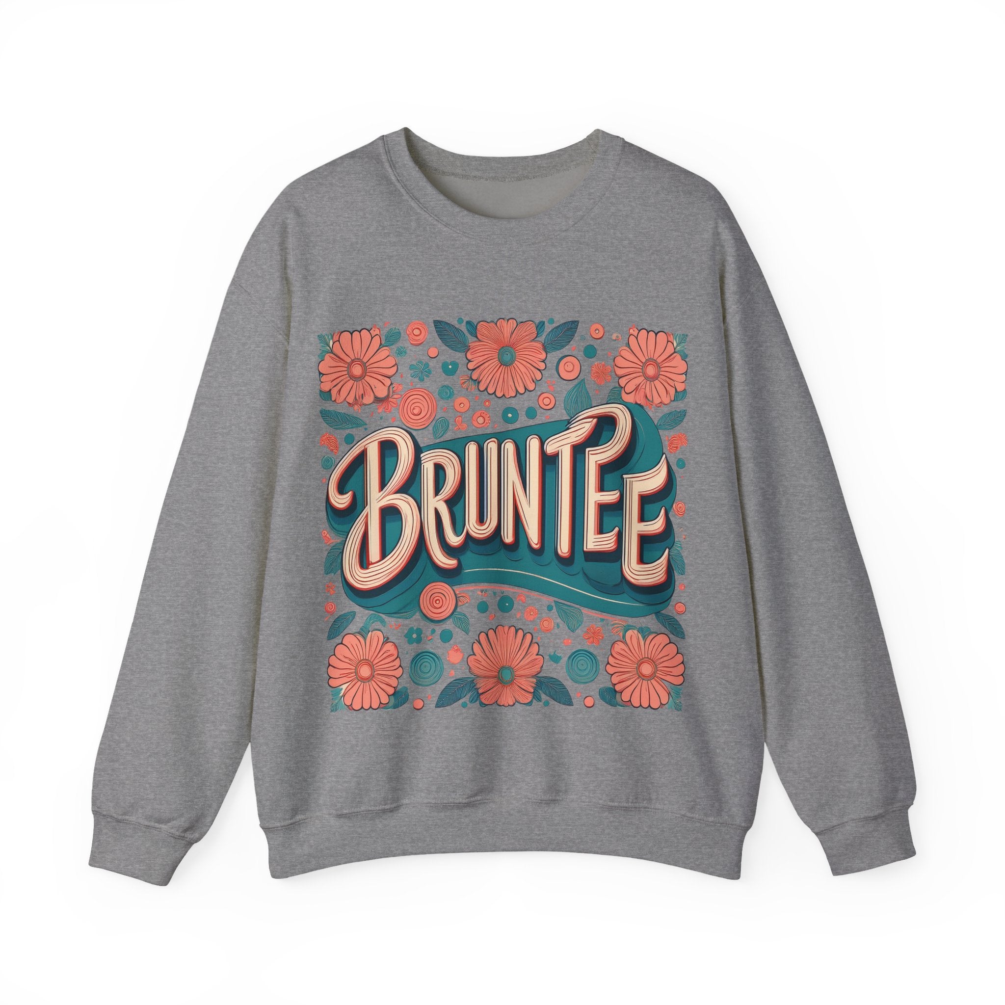Women’s Retro Nostalgia Tee – 90s Y2K Groovy Graphic Shirt, Vintage Bruntee Style, Gift for Her