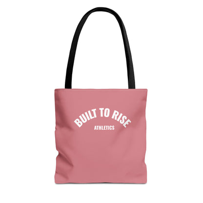 Bruntee Built to Rise Athletics Tote Bag – Muted Rose