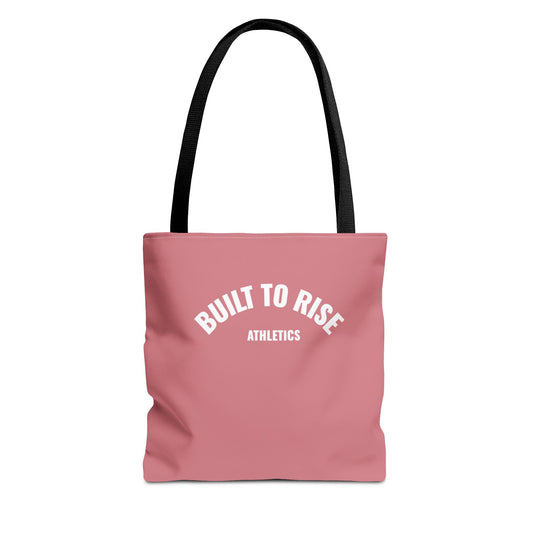 Bruntee Built to Rise Athletics Tote Bag – Muted Rose